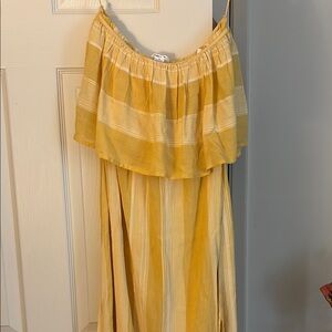 O'Neill Yellow Maxi Dress